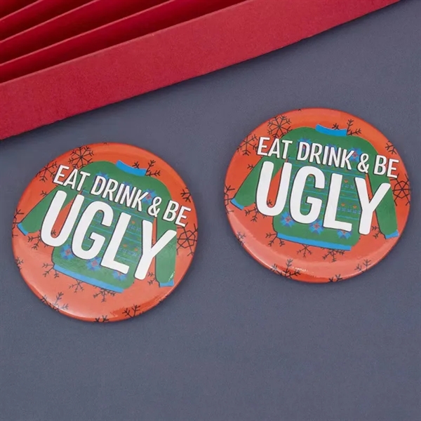 Custom Button with Pin - Custom Button with Pin - Image 4 of 4