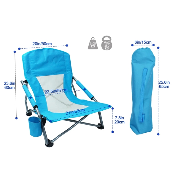 Folding Portable Beach Chair - Folding Portable Beach Chair - Image 1 of 3