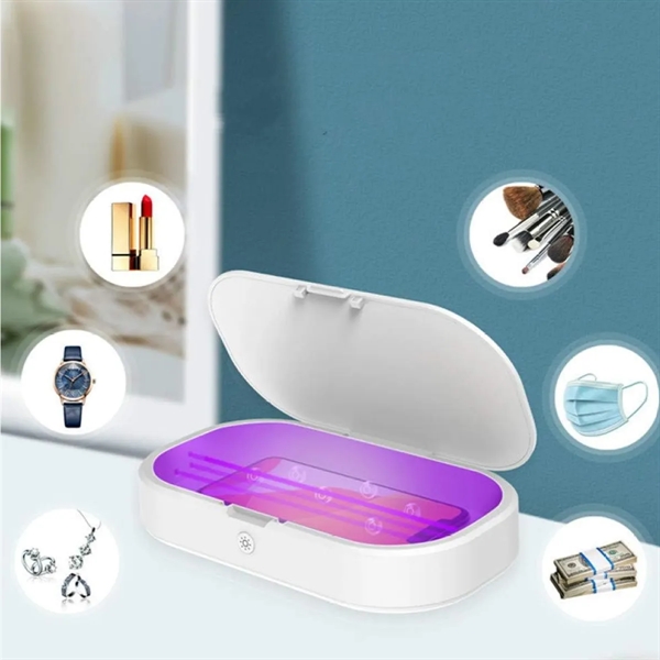 Wireless Charger w/ UV Sterilizing Box - Wireless Charger w/ UV Sterilizing Box - Image 3 of 3