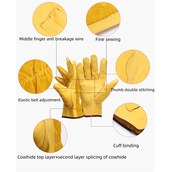 Tough Cowhide Gardening Glove - Tough Cowhide Gardening Glove - Image 1 of 3