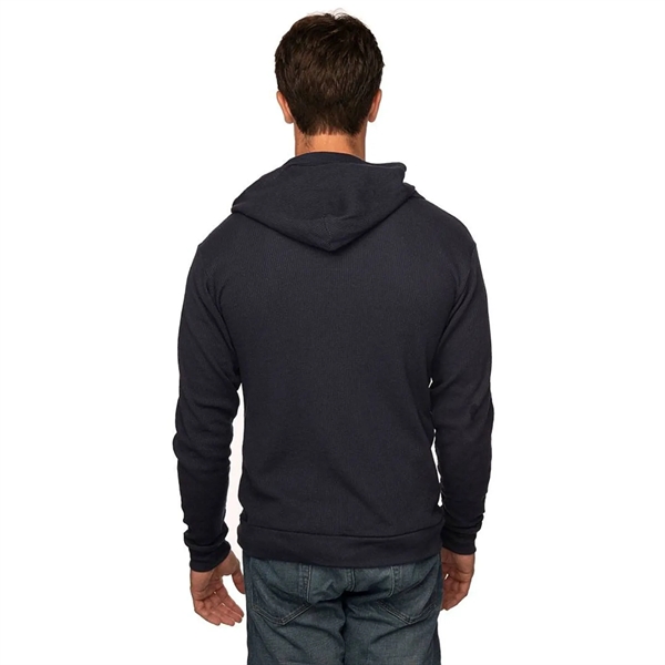 Unisex USA Made Organic Triblend Jersey Full Zip Hoodie - Unisex USA Made Organic Triblend Jersey Full Zip Hoodie - Image 2 of 6