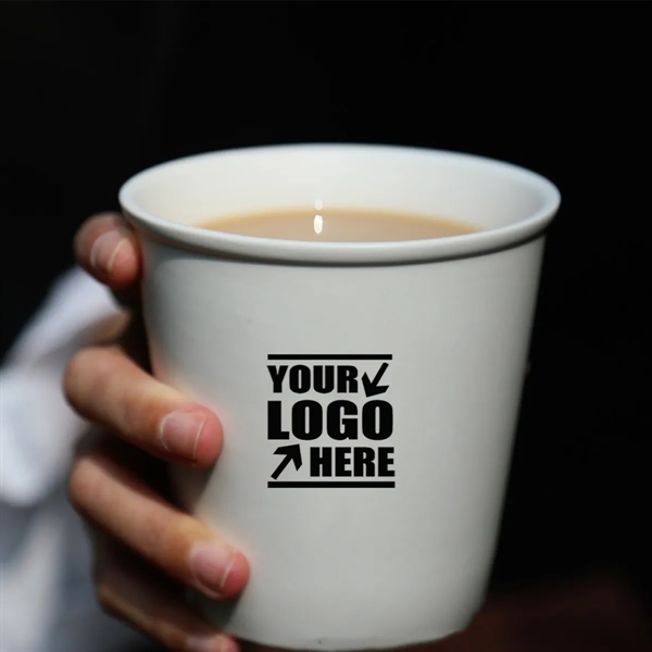 Paper Cup Shape Ceramic Coffee Cup - Paper Cup Shape Ceramic Coffee Cup - Image 0 of 1
