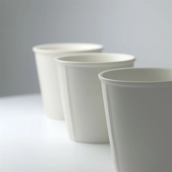 Paper Cup Shape Ceramic Coffee Cup - Paper Cup Shape Ceramic Coffee Cup - Image 1 of 1