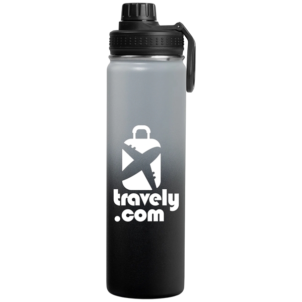 Custom Alaska Ombre - 25 oz. SS Double Wall Bottle -