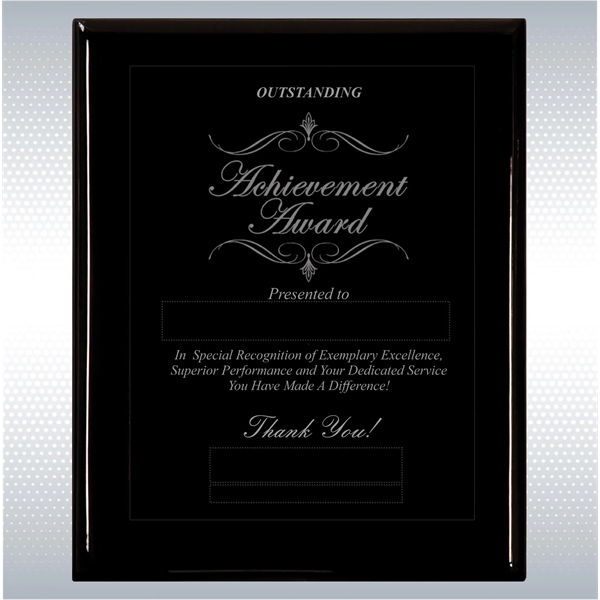 Black Piano Finish Wood Excellence, Achievement Plaque - Black Piano Finish Wood Excellence, Achievement Plaque - Image 2 of 18