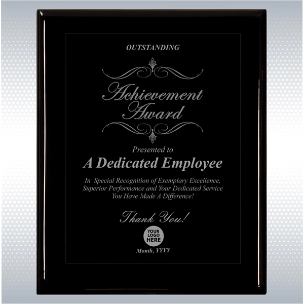 Black Piano Finish Wood Excellence, Achievement Plaque - Black Piano Finish Wood Excellence, Achievement Plaque - Image 3 of 18