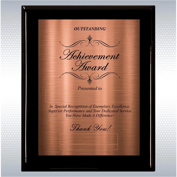 Black Piano Finish Wood Excellence, Achievement Plaque - Black Piano Finish Wood Excellence, Achievement Plaque - Image 10 of 18