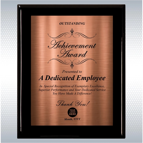 Black Piano Finish Wood Excellence, Achievement Plaque - Black Piano Finish Wood Excellence, Achievement Plaque - Image 11 of 18