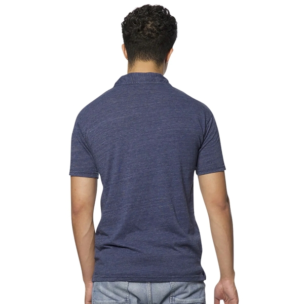 USA Made Unisex Triblend Pigment Dyed Polo - USA Made Unisex Triblend Pigment Dyed Polo - Image 4 of 4