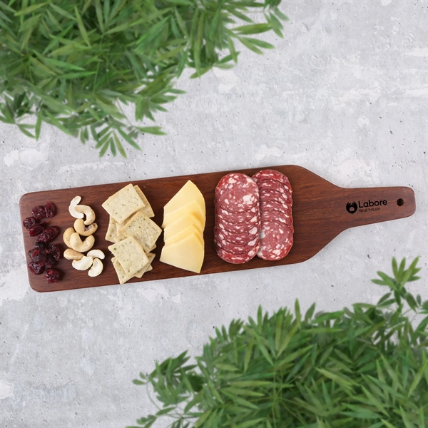 Custom The Artiste Bamboo Charcuterie Board