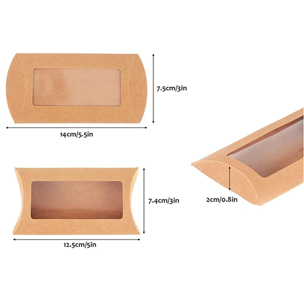Kraft Paper Mini Pillow Packaging Box - Kraft Paper Mini Pillow Packaging Box - Image 1 of 2