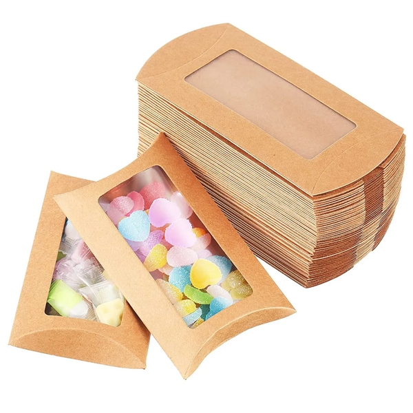 Kraft Paper Mini Pillow Packaging Box - Kraft Paper Mini Pillow Packaging Box - Image 2 of 2