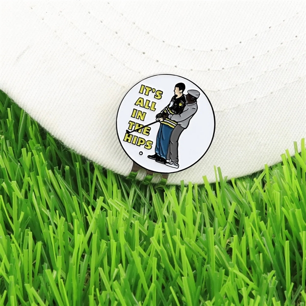 Golf Ball Marker with Hat Clips - Golf Ball Marker with Hat Clips - Image 3 of 3