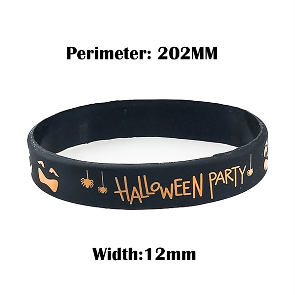 Halloween Silicone Wristbands - Halloween Silicone Wristbands - Image 3 of 4