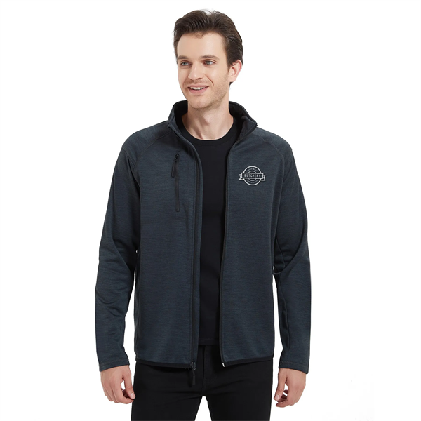 Men's Full-Zip Sweater Fleece Jacket - Men's Full-Zip Sweater Fleece Jacket - Image 0 of 6