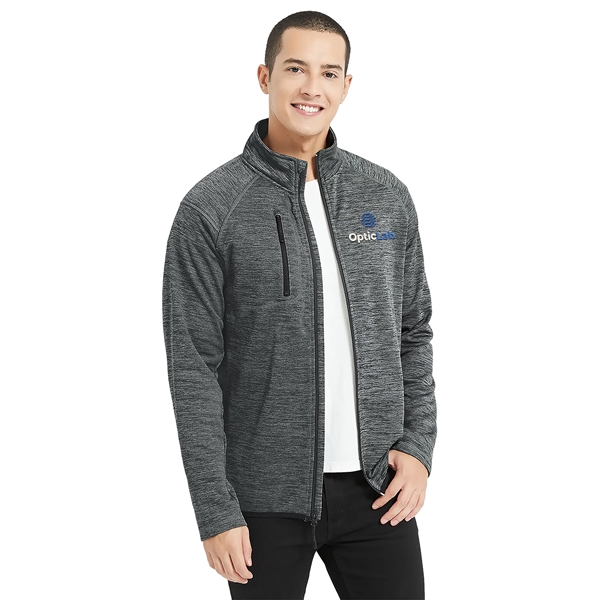 Men's Full-Zip Sweater Fleece Jacket - Men's Full-Zip Sweater Fleece Jacket - Image 1 of 6
