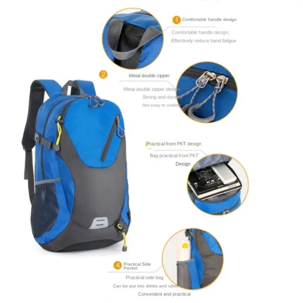Outdoor Mountaineering And Riding Leisure Backpack - Outdoor Mountaineering And Riding Leisure Backpack - Image 1 of 4