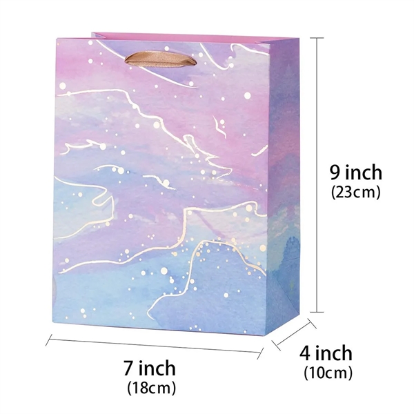 Custom Full Print Gift Bag with Tissue Paper for Shopping - Custom Full Print Gift Bag with Tissue Paper for Shopping - Image 1 of 4