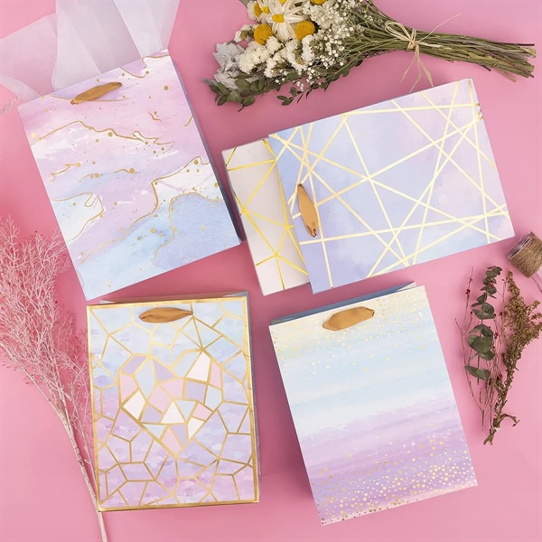 Custom Full Print Gift Bag with Tissue Paper for Shopping - Custom Full Print Gift Bag with Tissue Paper for Shopping - Image 4 of 4