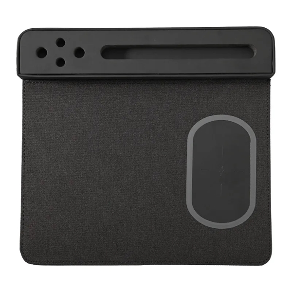 Fast Wireless Charger Mousepad With Pen Holder - Fast Wireless Charger Mousepad With Pen Holder - Image 4 of 5