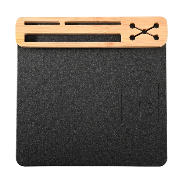 Fast Wireless Charger Mousepad With Pen Holder - Fast Wireless Charger Mousepad With Pen Holder - Image 5 of 5
