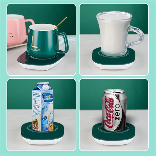 Electric Coffee Cup Warmer Set - Electric Coffee Cup Warmer Set - Image 3 of 4