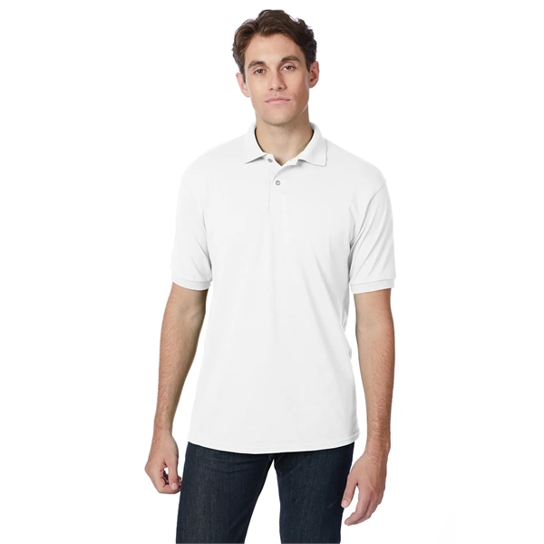 Hanes Adult EcoSmart® Jersey Knit Polo - Hanes Adult EcoSmart® Jersey Knit Polo - Image 28 of 88