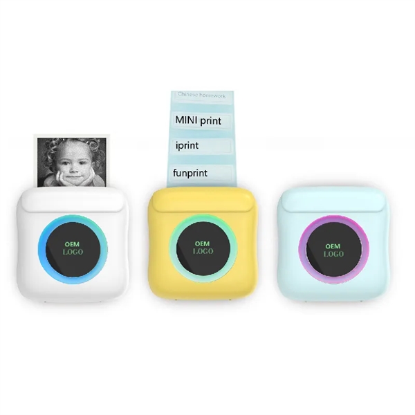 Inkless Mini Printer Night Light - Inkless Mini Printer Night Light - Image 0 of 11