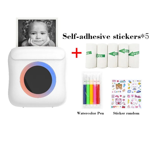 Inkless Mini Printer Night Light - Inkless Mini Printer Night Light - Image 1 of 11