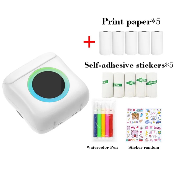 Inkless Mini Printer Night Light - Inkless Mini Printer Night Light - Image 3 of 11