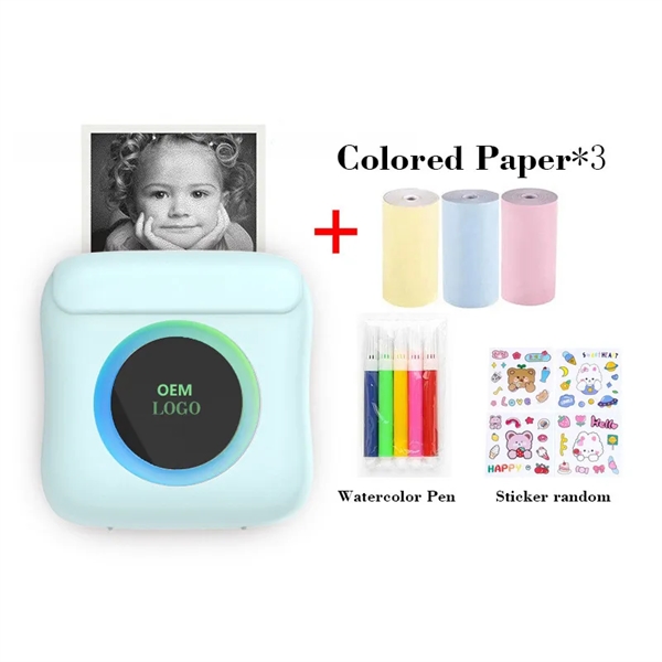 Inkless Mini Printer Night Light - Inkless Mini Printer Night Light - Image 6 of 11