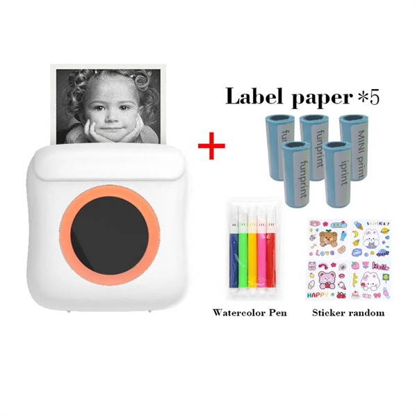 Inkless Mini Printer Night Light - Inkless Mini Printer Night Light - Image 7 of 11