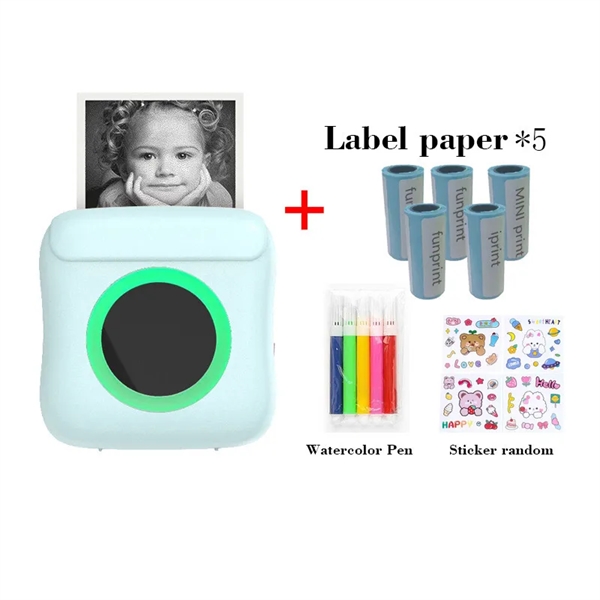 Inkless Mini Printer Night Light - Inkless Mini Printer Night Light - Image 8 of 11