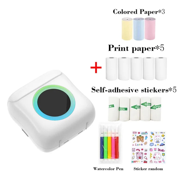Inkless Mini Printer Night Light - Inkless Mini Printer Night Light - Image 9 of 11