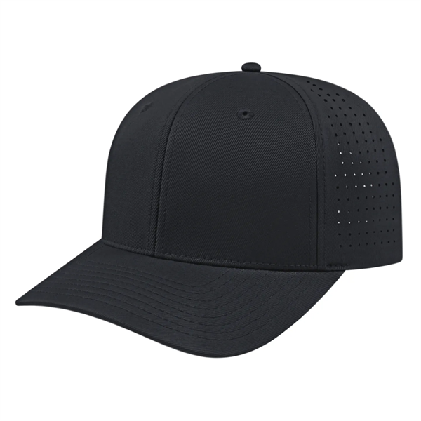 Perforated Performance Snap Back Cap - Perforated Performance Snap Back Cap - Image 3 of 6