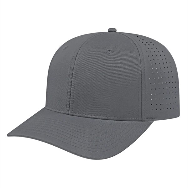 Perforated Performance Snap Back Cap - Perforated Performance Snap Back Cap - Image 4 of 6