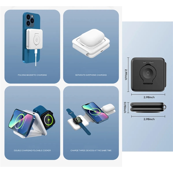 3 In-1 Wireless Charging Pad - 3 In-1 Wireless Charging Pad - Image 4 of 4