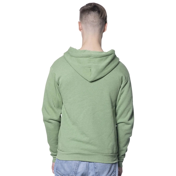USA Made Unisex Organic RPET Fleece Zip Hoodie - USA Made Unisex Organic RPET Fleece Zip Hoodie - Image 6 of 6