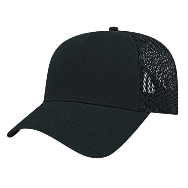 YP Classics® Five Panel Retro Trucker Cap - YP Classics® Five Panel Retro Trucker Cap - Image 5 of 5
