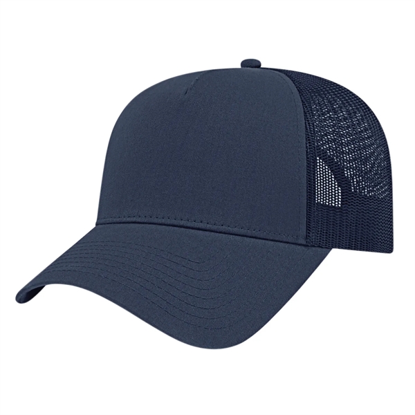 YP Classics® Five Panel Retro Trucker Cap - YP Classics® Five Panel Retro Trucker Cap - Image 3 of 5