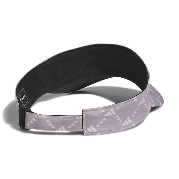 Adidas Ladies Monogram Print Fairway Visor - Adidas Ladies Monogram Print Fairway Visor - Image 1 of 3