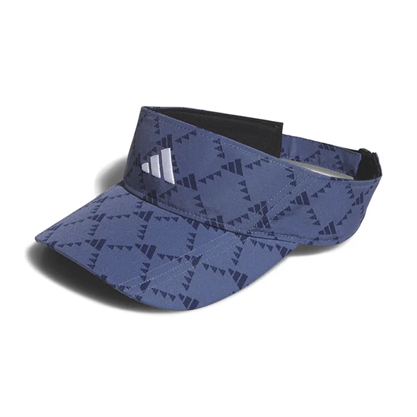 Adidas Ladies Monogram Print Fairway Visor - Adidas Ladies Monogram Print Fairway Visor - Image 2 of 3