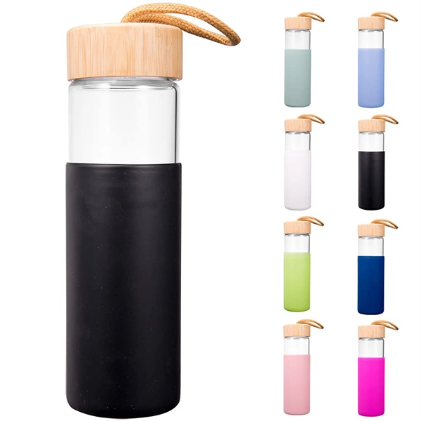 16Oz Glass Water Bottle - 16Oz Glass Water Bottle - Image 0 of 3