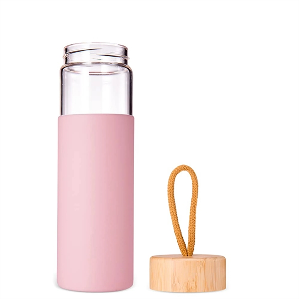 16Oz Glass Water Bottle - 16Oz Glass Water Bottle - Image 2 of 3