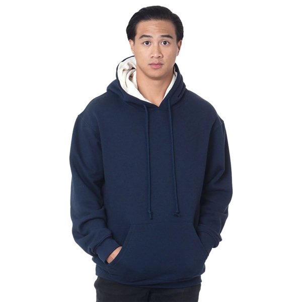 USA-Made 100% Pre-Shrunk Heavy Thermal Lined Hooded Pullover - USA-Made 100% Pre-Shrunk Heavy Thermal Lined Hooded Pullover - Image 5 of 5