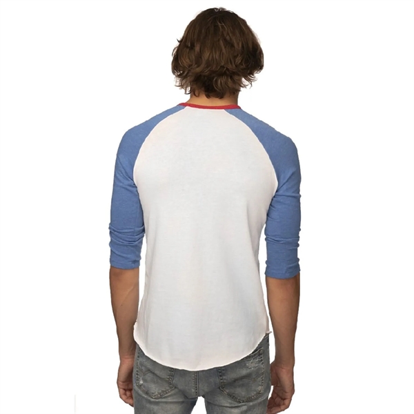 USA Made Unisex Americana Raglan Baseball Shirt - USA Made Unisex Americana Raglan Baseball Shirt - Image 2 of 2