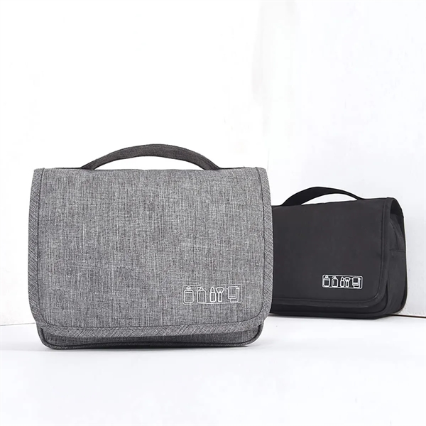 Hanging Oxford Cloth Travel Toiletry Bag - Hanging Oxford Cloth Travel Toiletry Bag - Image 3 of 7