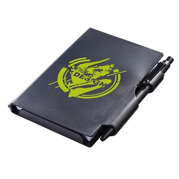 Plastic Case Jotter Pad With Pen - Plastic Case Jotter Pad With Pen - Image 3 of 6