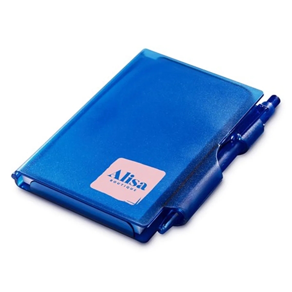 Plastic Case Jotter Pad With Pen - Plastic Case Jotter Pad With Pen - Image 4 of 6