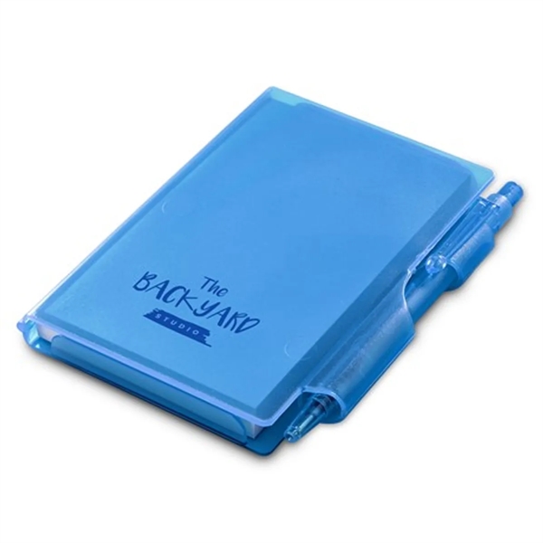 Plastic Case Jotter Pad With Pen - Plastic Case Jotter Pad With Pen - Image 5 of 6